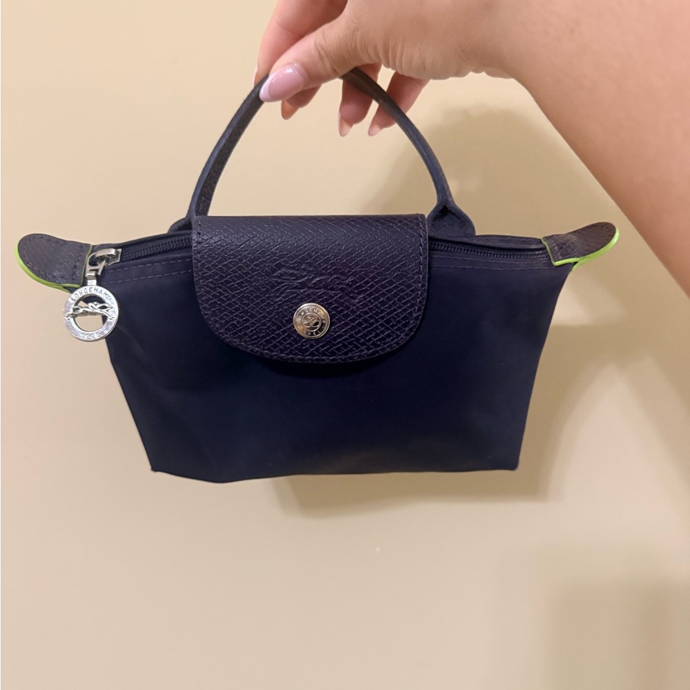 Plum Longchamp Mini Le Pliage